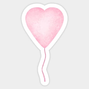 Valentines Day Balloon Heart Sticker